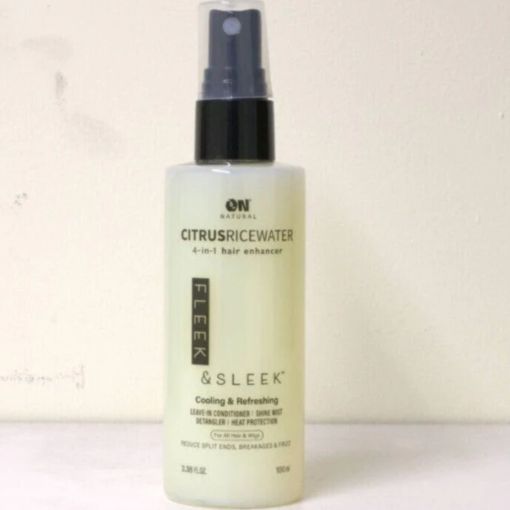 ON NATURAL - HAIR ENHANCER -FLEEK & SLEEK- 14-IN-1-TURMERIC BIOTIN - 3.3 OZ