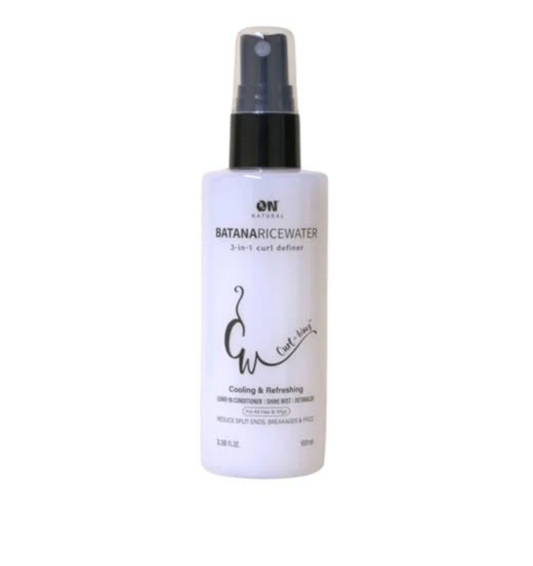 ON NATURAL-BATANA RICE WATER-3-IN-1-CURL DEFINER-CURL & WAVY - 3.3OZ