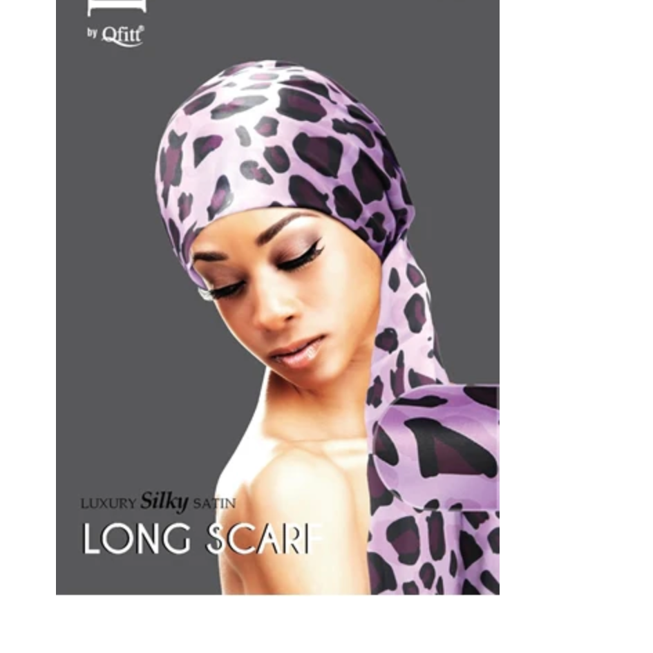 lux by Qfitt - luxury silky satin - long scarf - assorted