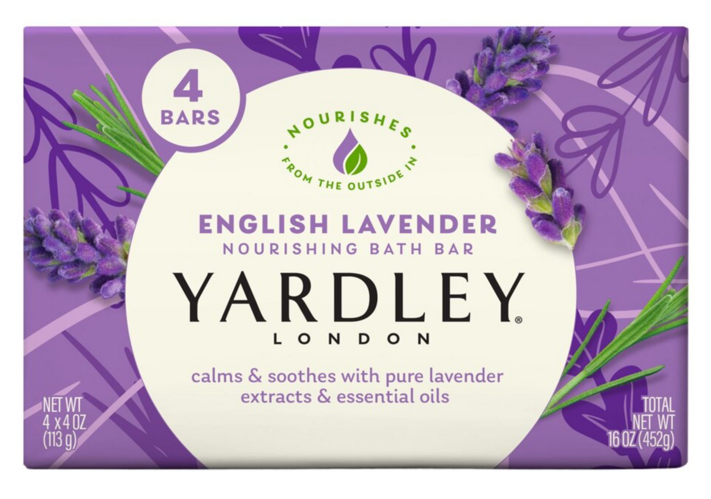 YARDLEY LONDON - LAVENDER - BAR SOAP