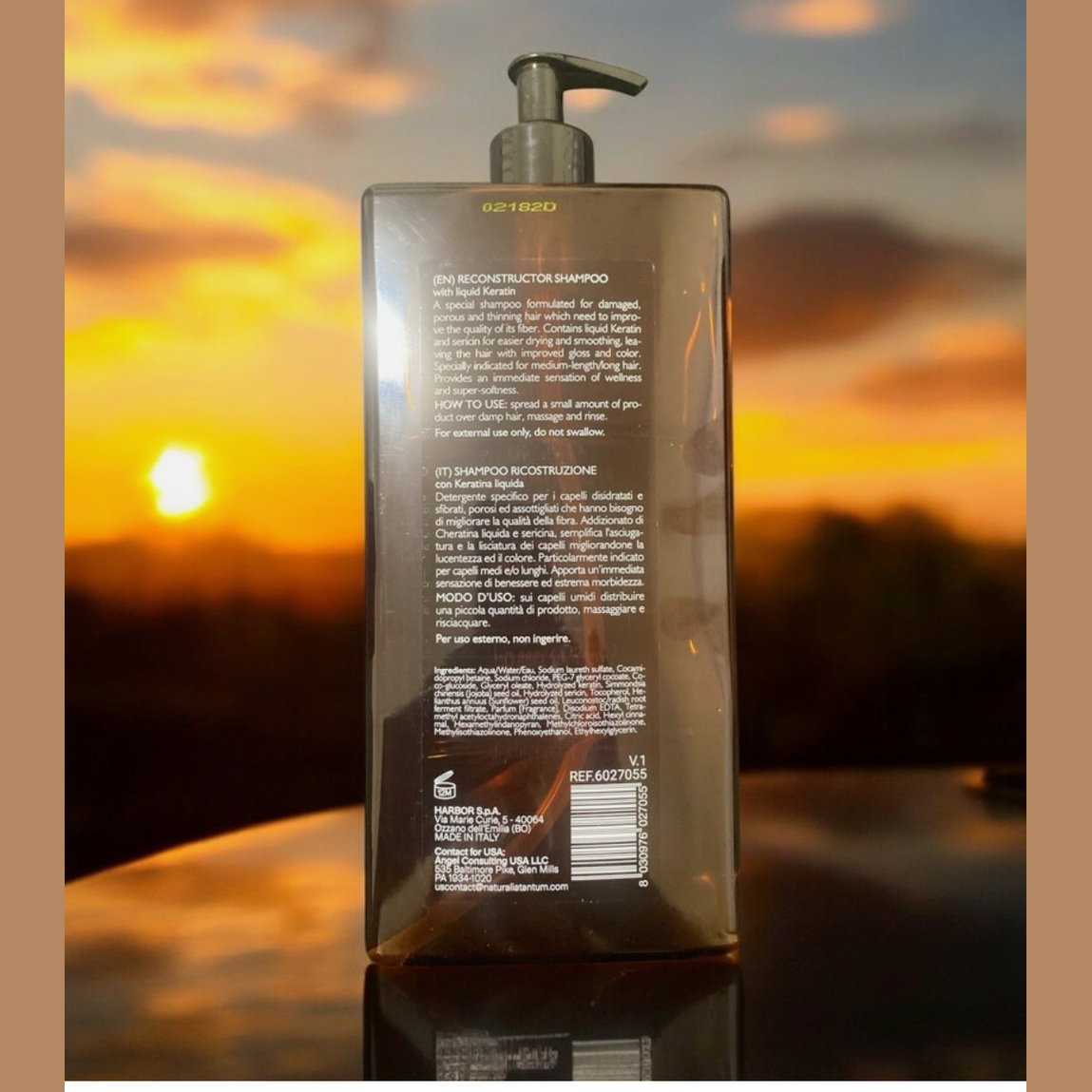 KERATIN - PROFESSIONAL HAIR CARE - RECONSTRUCTOR