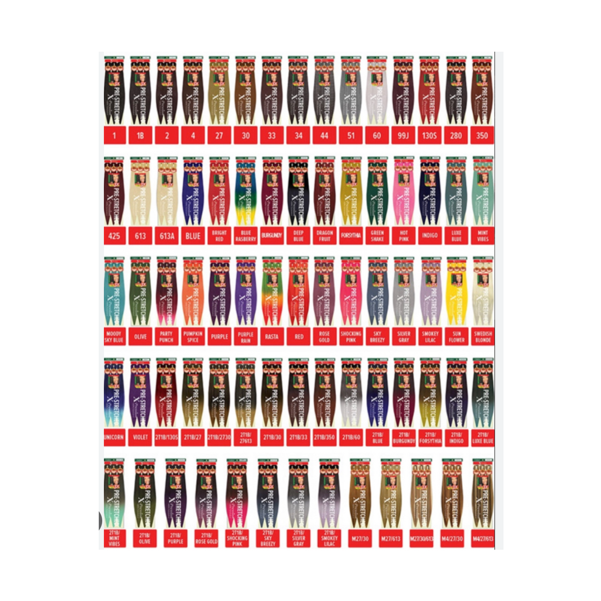 Outre 3X Pre-Stretched Premium Ultra Braid 52"