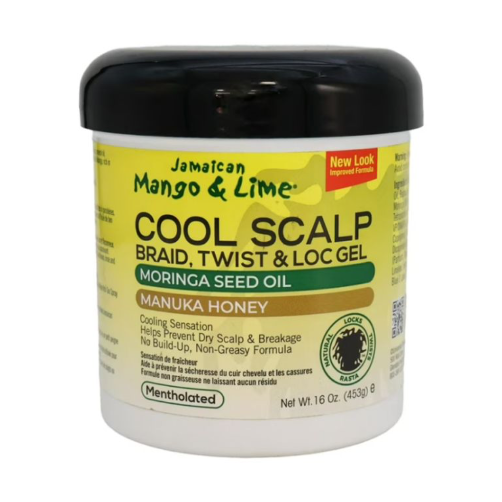 jamaican-mango & lime-cool-scalp -braid-twist & loc gel - 16 OZ
