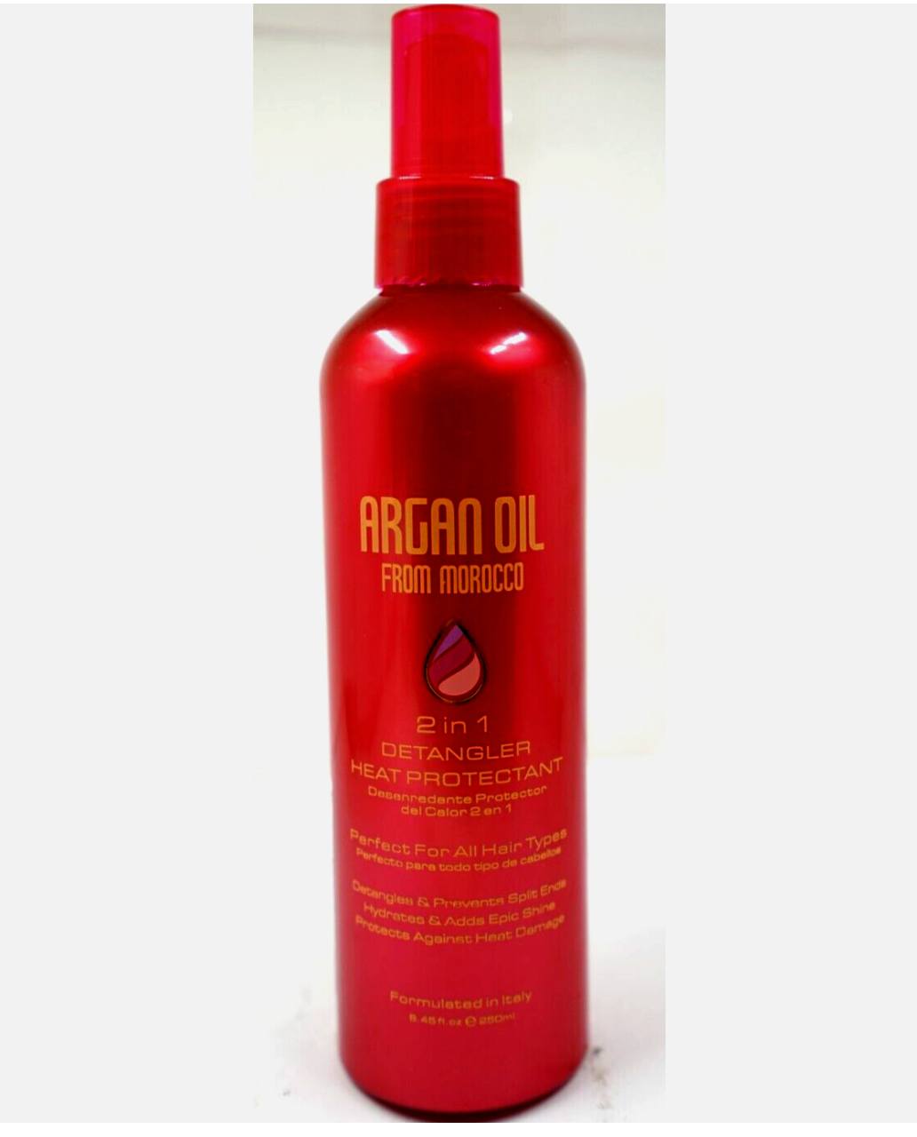 ARGAN OIL FROM MOROCCO-2-IN-1-DETANGLER-HEAT PROTECTANT
