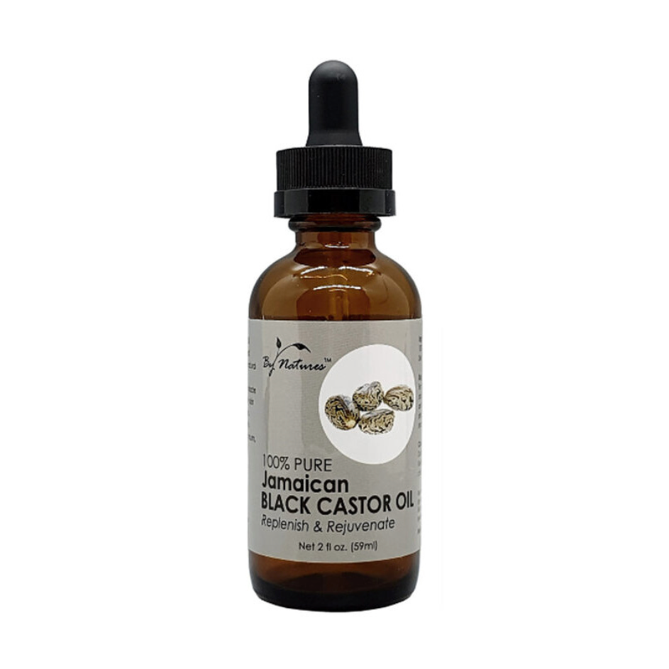 BY NATURES - 100% PURE - ORIGINAL JAMAICAN - BLACK CASTOR OIL