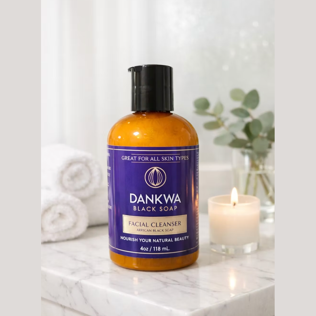 Dankwa Black Soap - Facial Cleanser