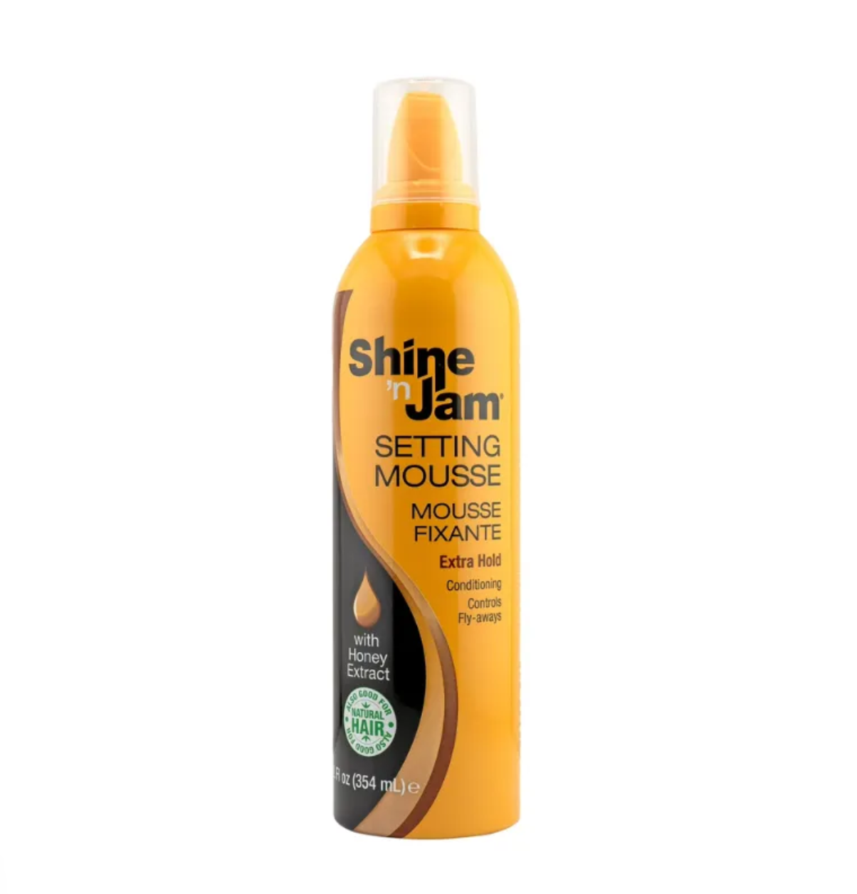 Shine n Jam - Setting Mousse - Mousse Fixante with honey extract