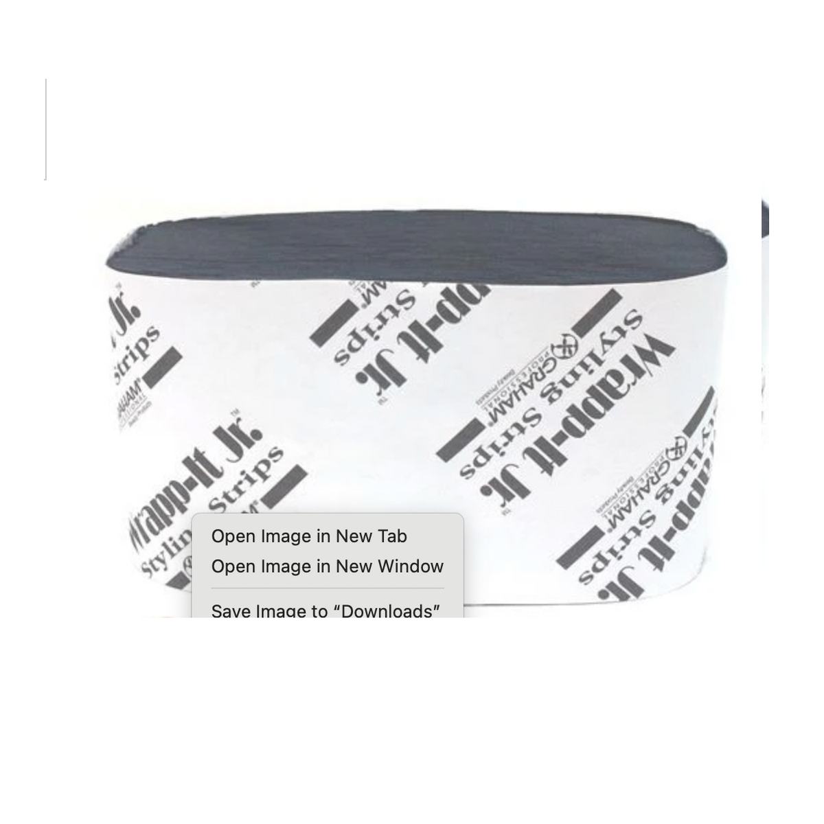Graham Beauty - WRAPP-IT JR - Styling Strips - Black