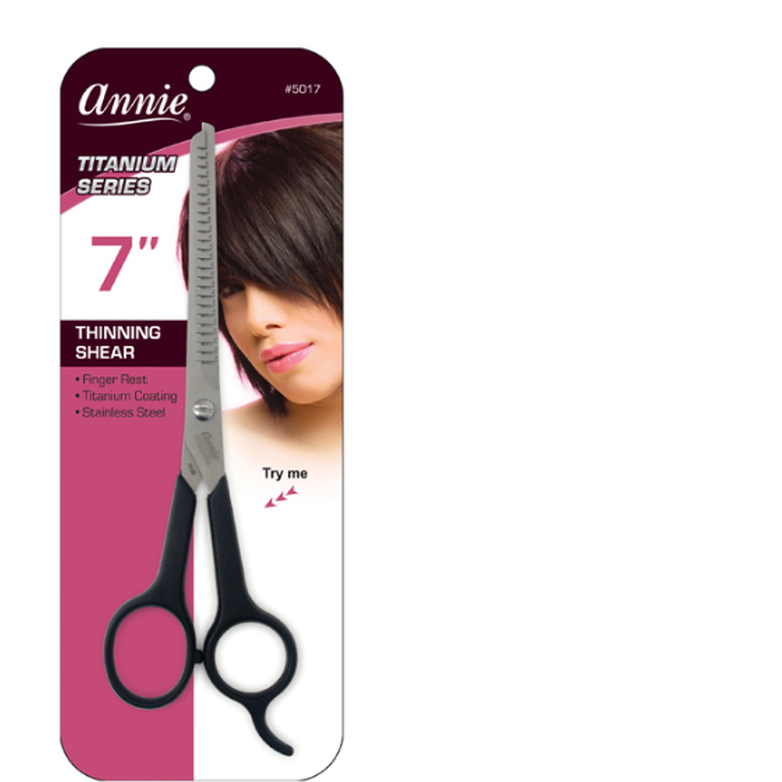 ANNIE #5017 - 24 TEETH THINNING SHEARS 7"