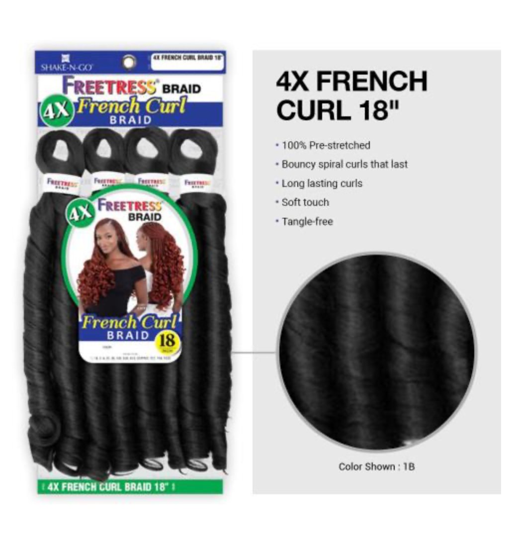 SHAKE N GO - FB 4X FRENCH CURL - 18''