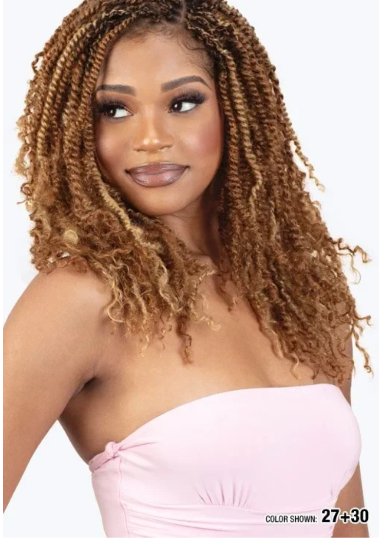 SHAKE N GO - DAHLIA - AFRO KINKY - HUMAN HAIR BULK - 16''