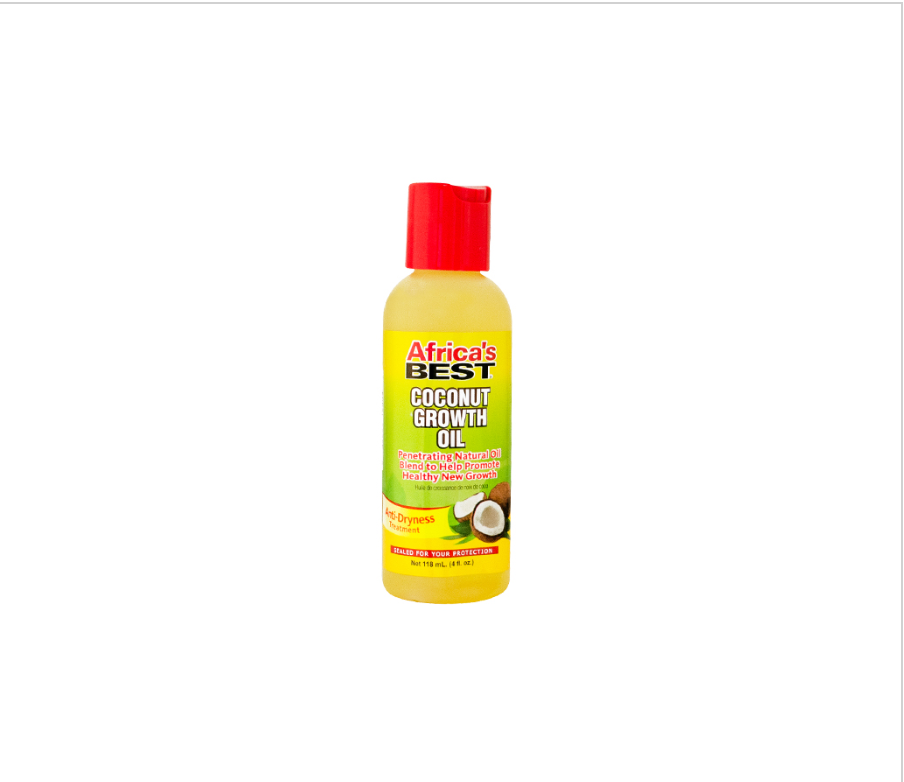 AFRICAN'S BEST GROWTH OIL COCONUT 4 OZ