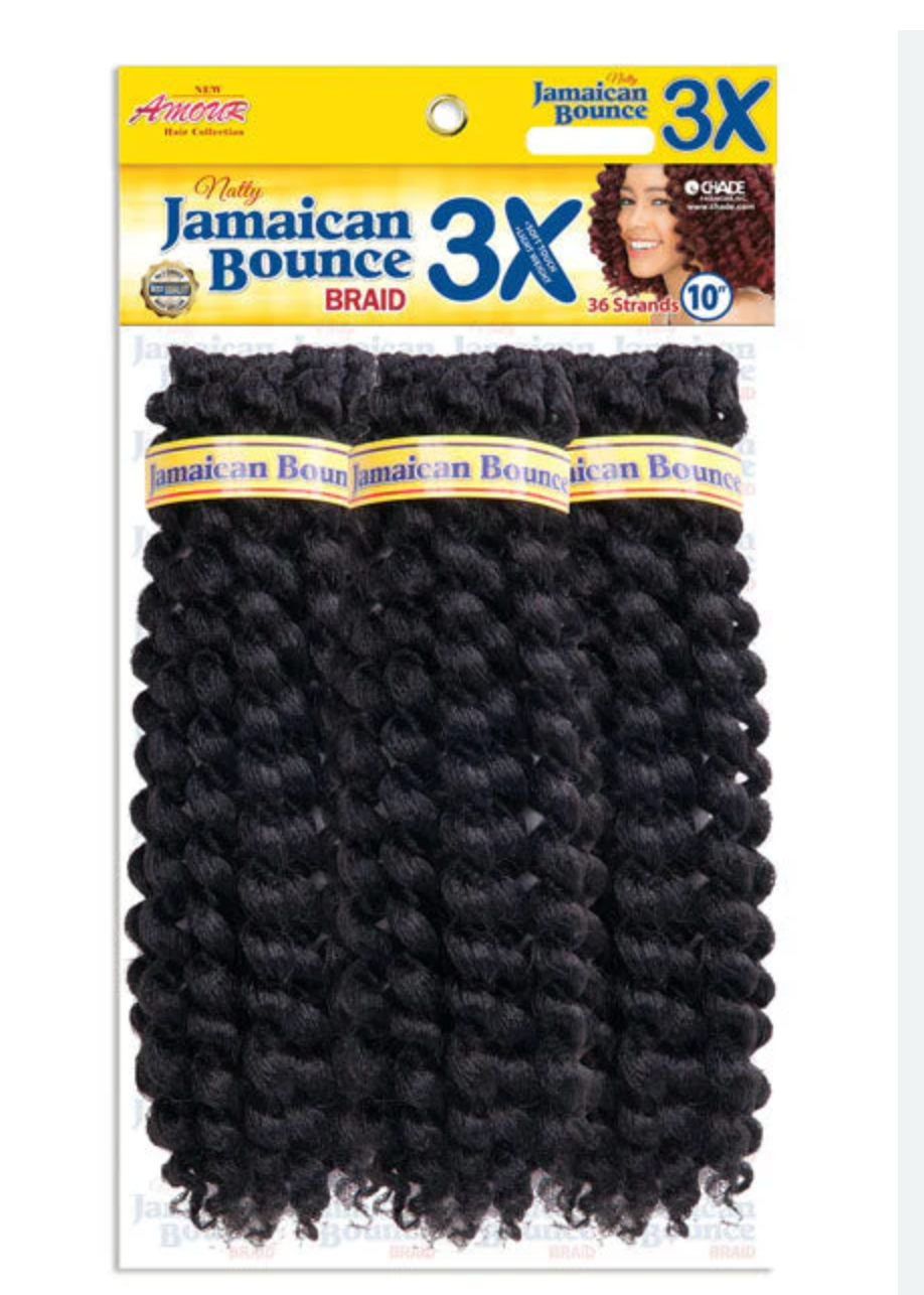 NATTY JAMAICAN BOUNCE BRAID 10''