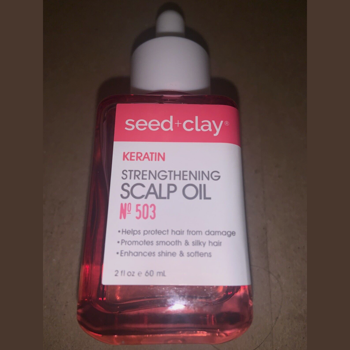 SEED+CLAY-ROSEMARY & MINT STRENGTHENING SCALP OIL