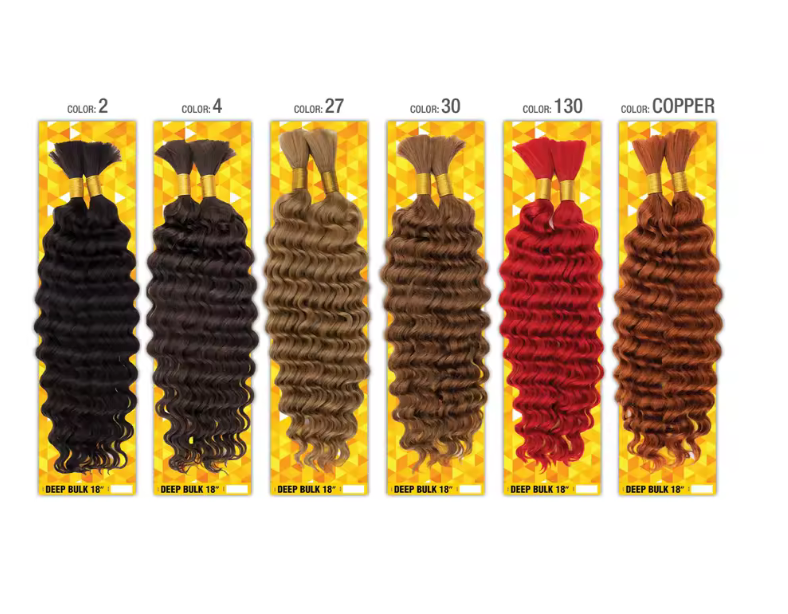 Shake n Go - Human Hair - Freetress Deep Bulk Boho - 18''