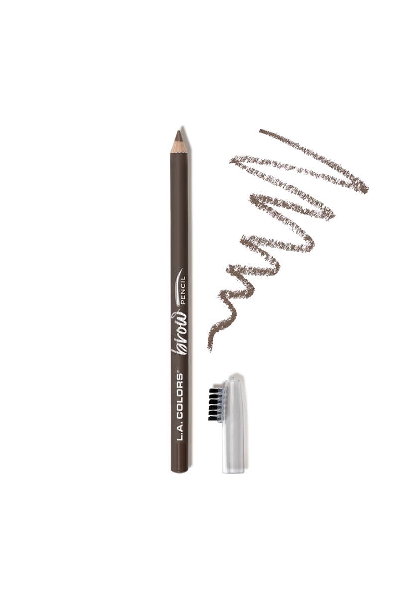 PINEAPPLE Beauty - LA Colors CBP392 On Point Eyebrow Pencil Soft Brown - 3pc