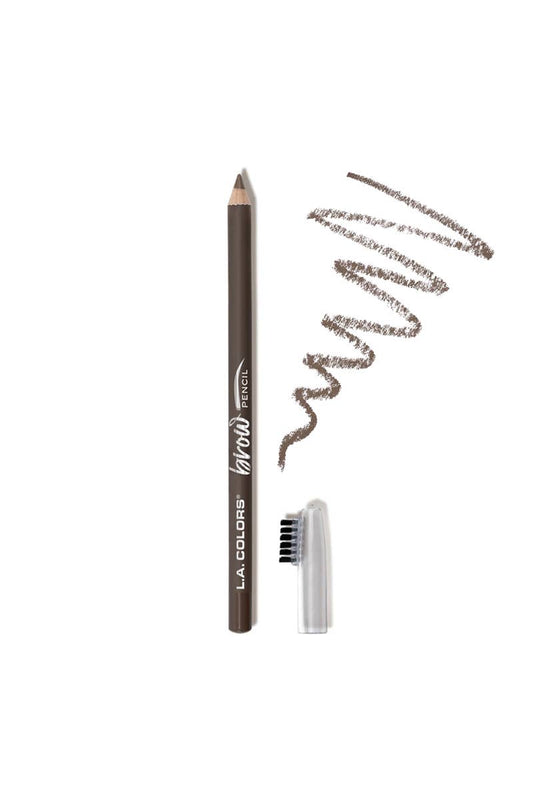 PINEAPPLE Beauty - LA Colors CBP392 On Point Eyebrow Pencil Soft Brown - 3pc