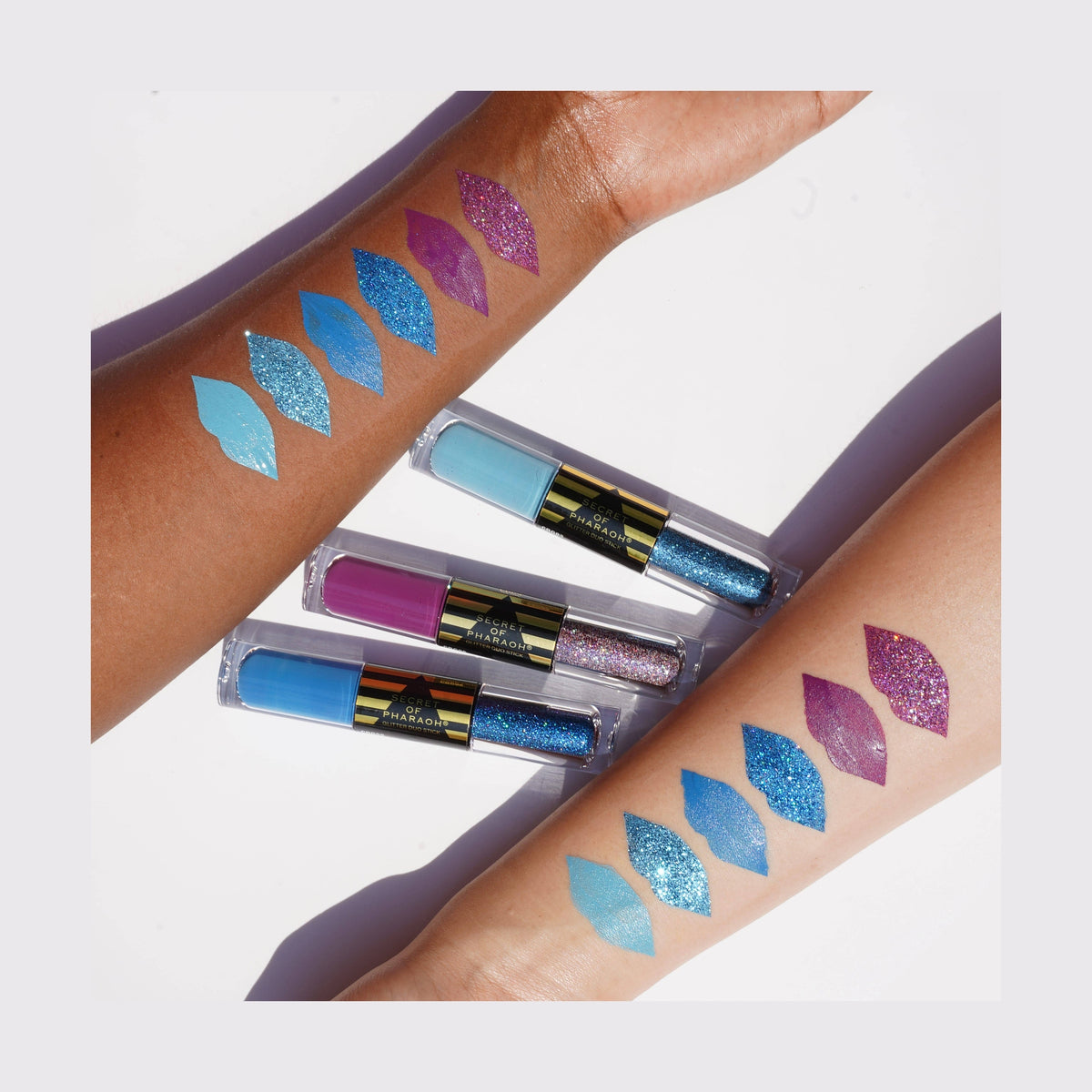 EBIN NEW YORK - Secret of Pharaoh Glitter Duo Stick - Queen Mystique