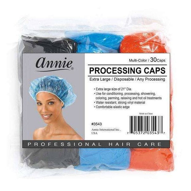 Annie International, Inc. - Annie Processing Caps XL 30Pc Asst Color