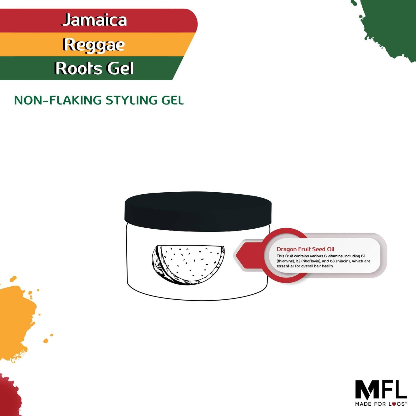 Made For Locs - Jamaica Reggae Roots Gel (Tropical Flava)