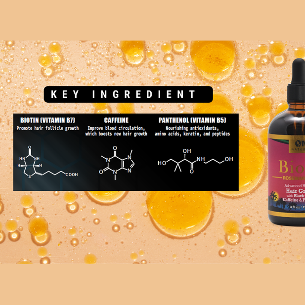 ON Natural USA - ON NATURAL - Biotin Oil Rosemary Mint 4oz