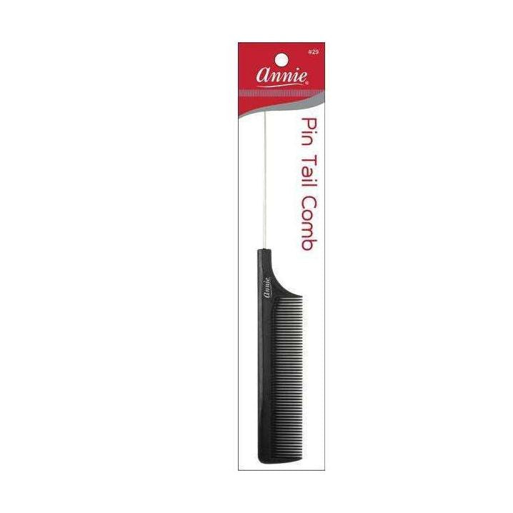 Annie Pin Tail Comb, 1 Count, Black