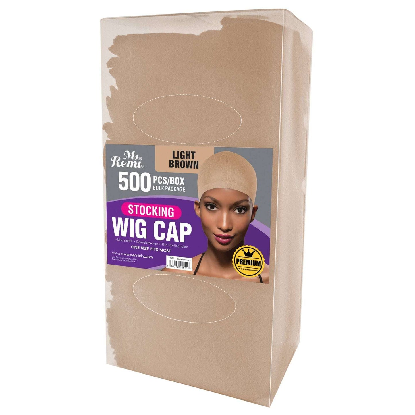 Ms. Remi Wig Cap Display - Light Brown ( 2 PIECES FOR $1.00 )