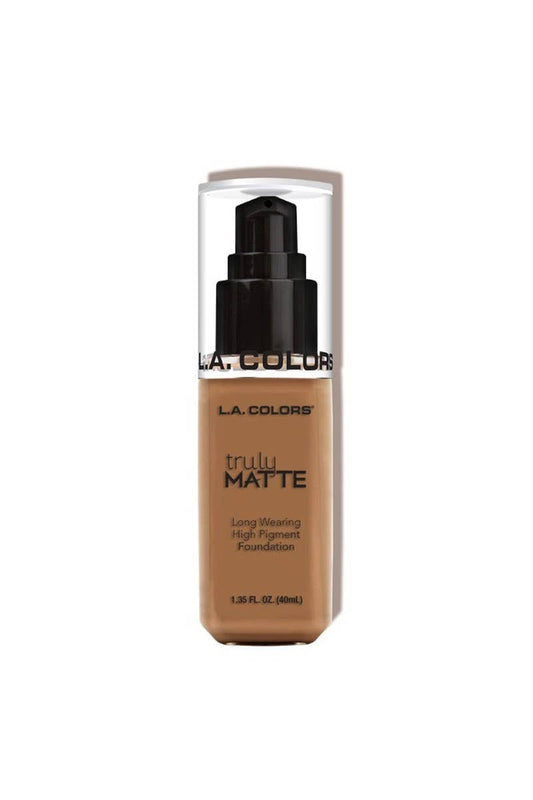 PINEAPPLE Beauty - LA Colors CLM361 Truly Matte Foundation Deep Tan - 3pc