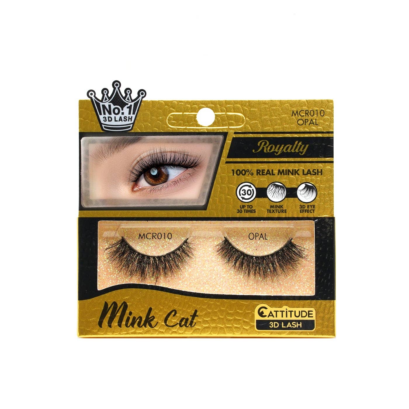 EBIN NEW YORK - Opal - Royalty Mink Cat 3D Lashes