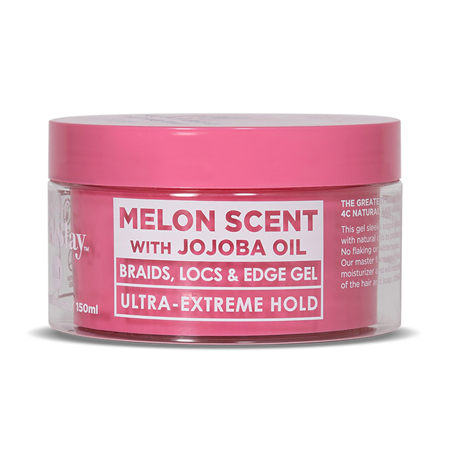 Esha Girl - Slick N Slay 2-IN-1 Braid & Edge Gel - MELON & JOJOBA OIL: 500ML
