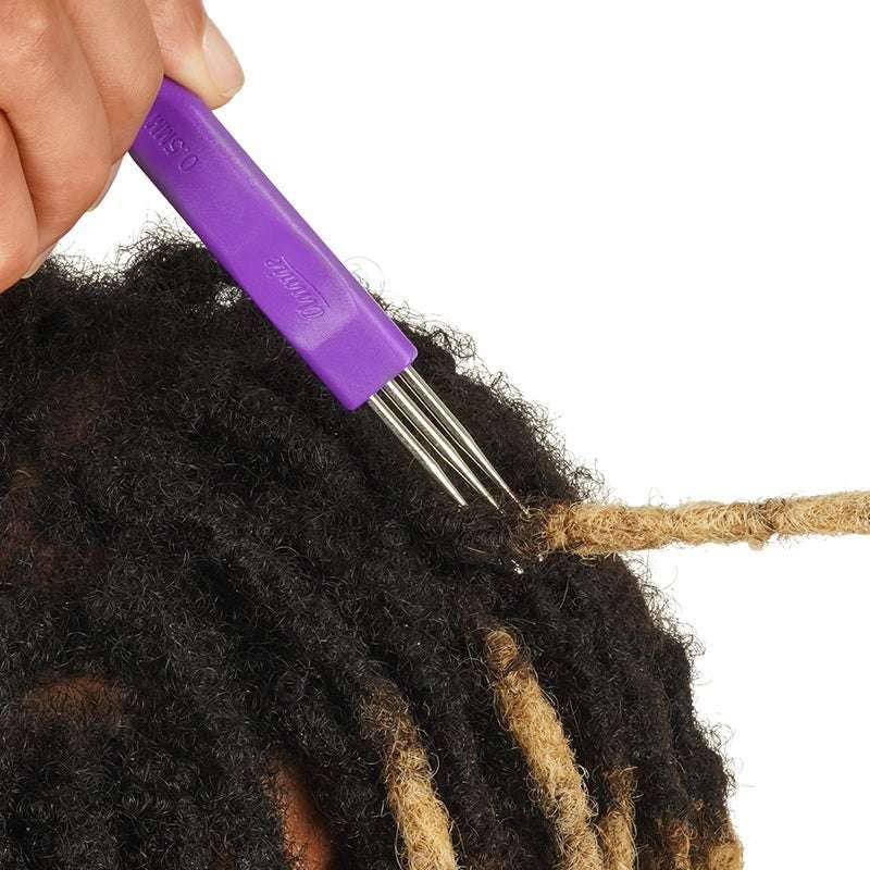Annie International, Inc. - Annie Dreadlocks Crotchet Needle, 3-Hook (0.5mm) with Pik