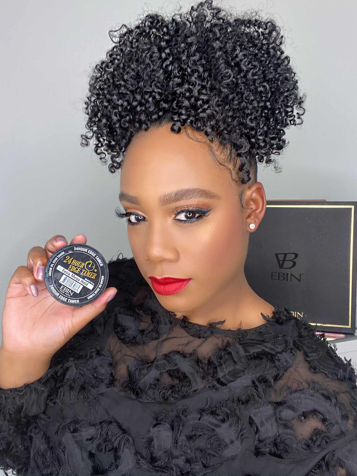 EBIN NEW YORK - 24 Hour Edge Tamer - Extra Mega Hold 6.09oz/ 180ml