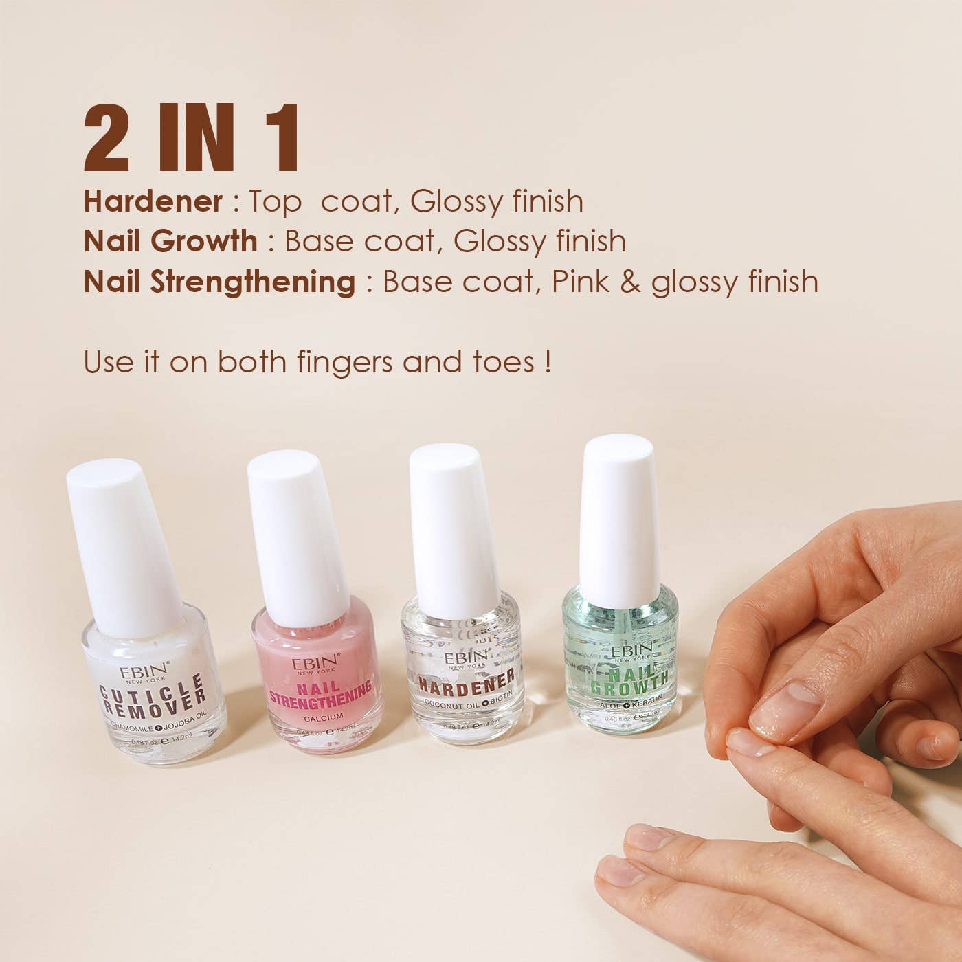 EBIN NEW YORK - Nail Hardener