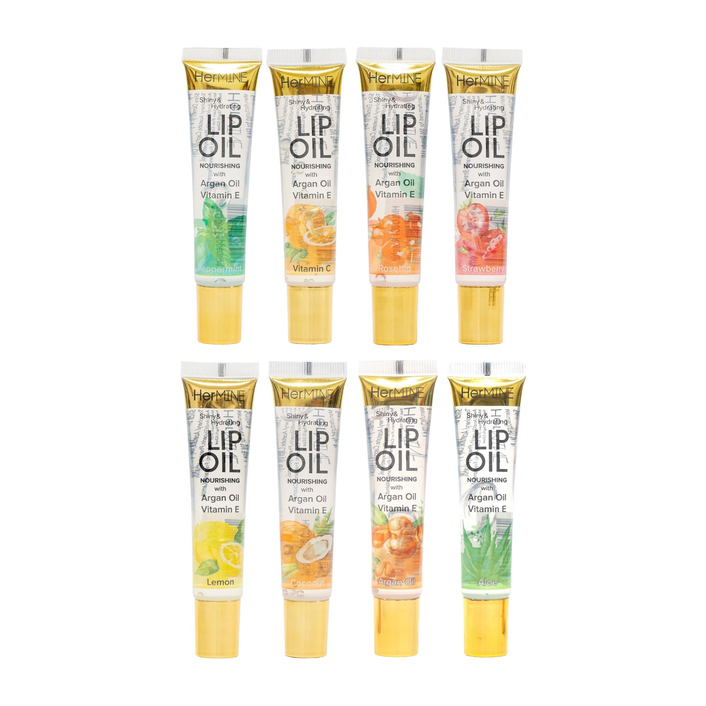 Hermine Lip Oil with Argan Oil & Vitamin E: Vitamin-C