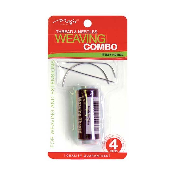 Thread & Needles Weaving Combo Bk/Br for Weaving Extensions : BLACK