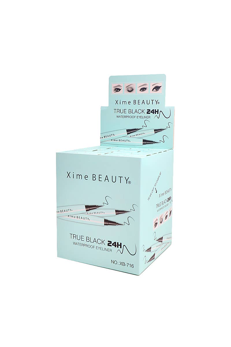 Xime Beauty True Black 24H Eyeliner XB-716 - 24pcs
