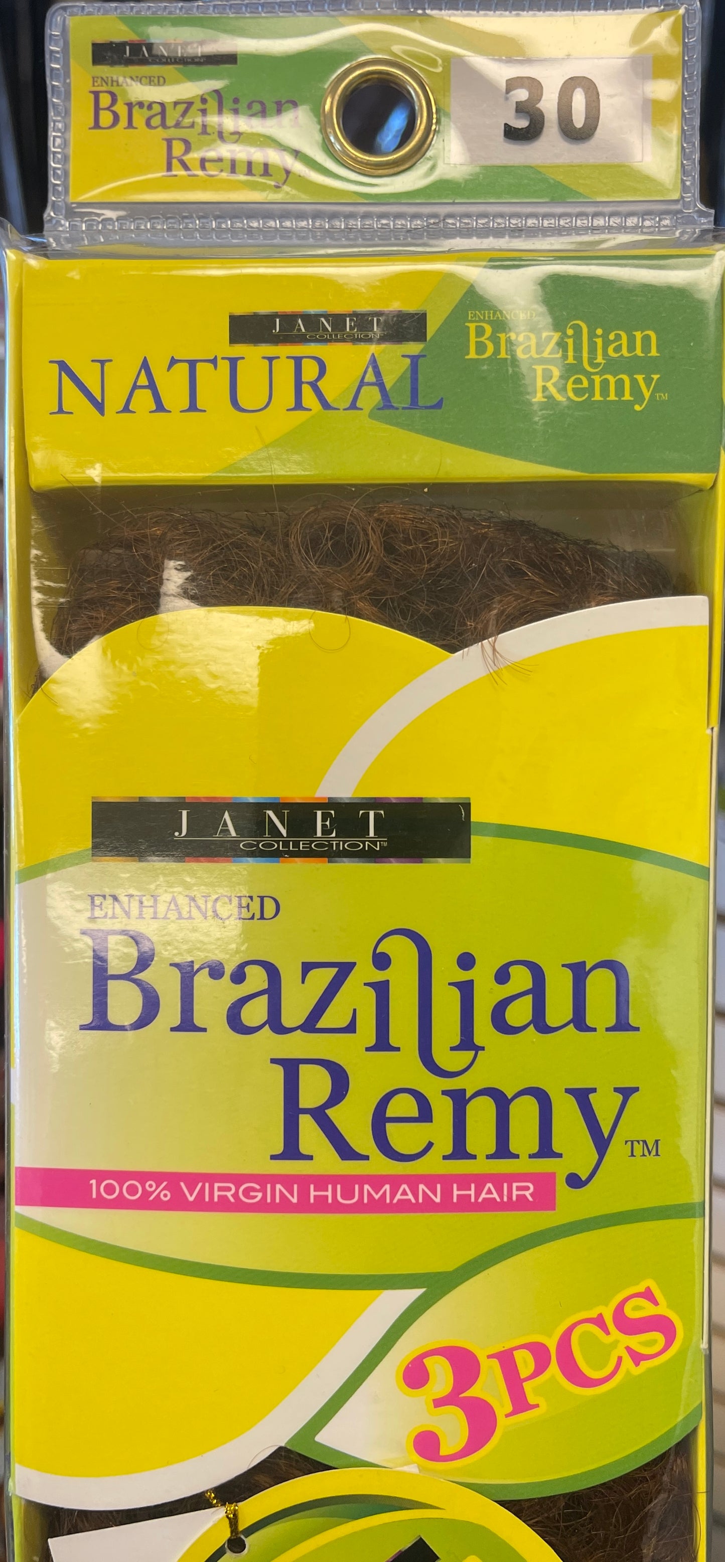 Janet 3 Piece Brazilian Remy 100% C30 F430