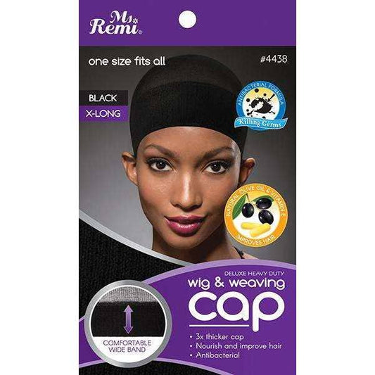 Annie International, Inc. - Ms. Remi Deluxe Heavy Duty Wig And Weaving Cap Black