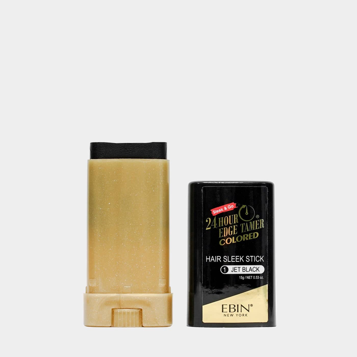 EBIN NEW YORK - 24 Hour Colored Sleek Stick - Jet Black: Jet Black