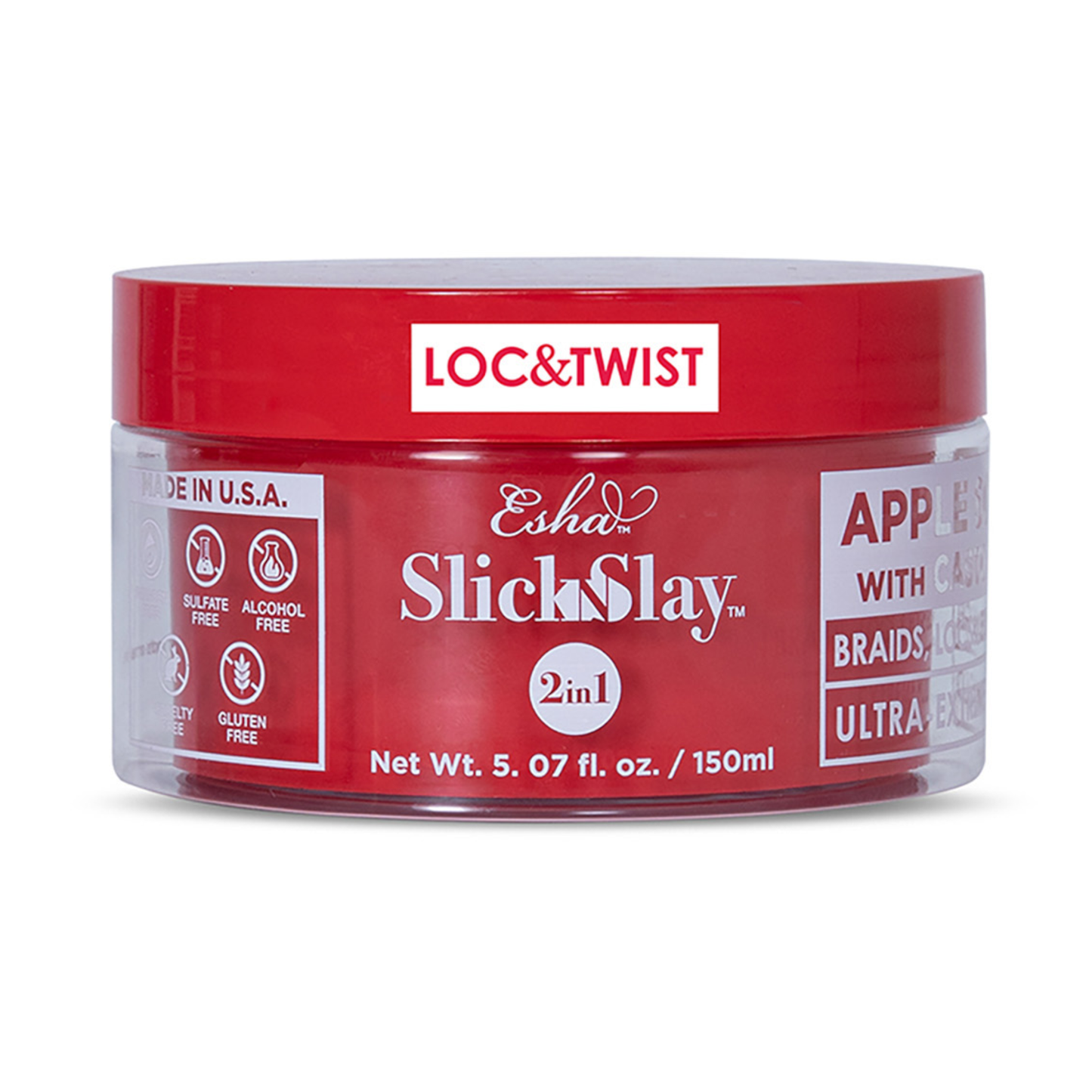 Esha Girl - Slick N Slay Braid & Edge Hair Styling Gel: Peach & Biotin / 150ML