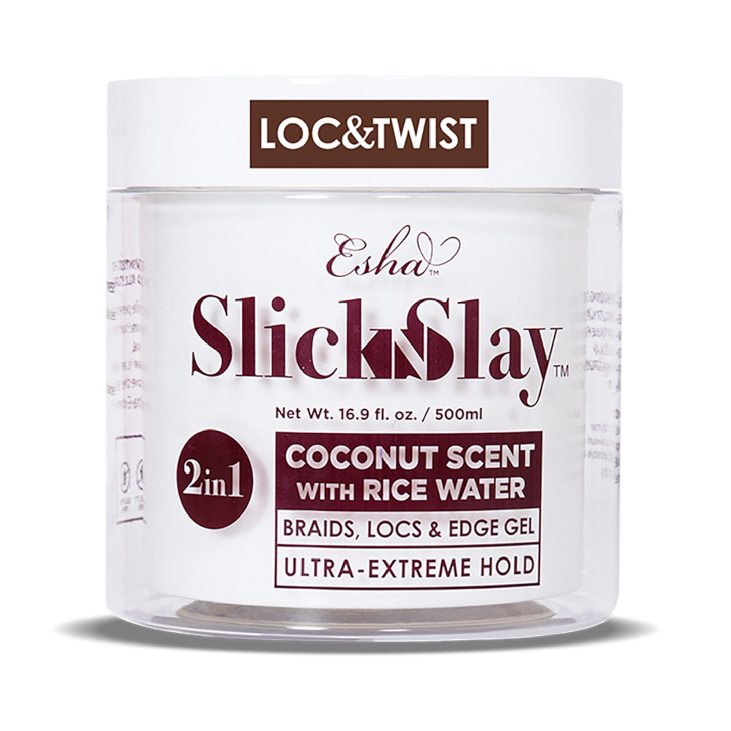 Esha Girl - Slick N Slay Braid & Edge Hair Styling Gel: Peach & Biotin / 150ML