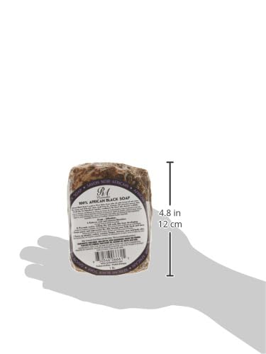 100% African Black Soap - 1 lbs