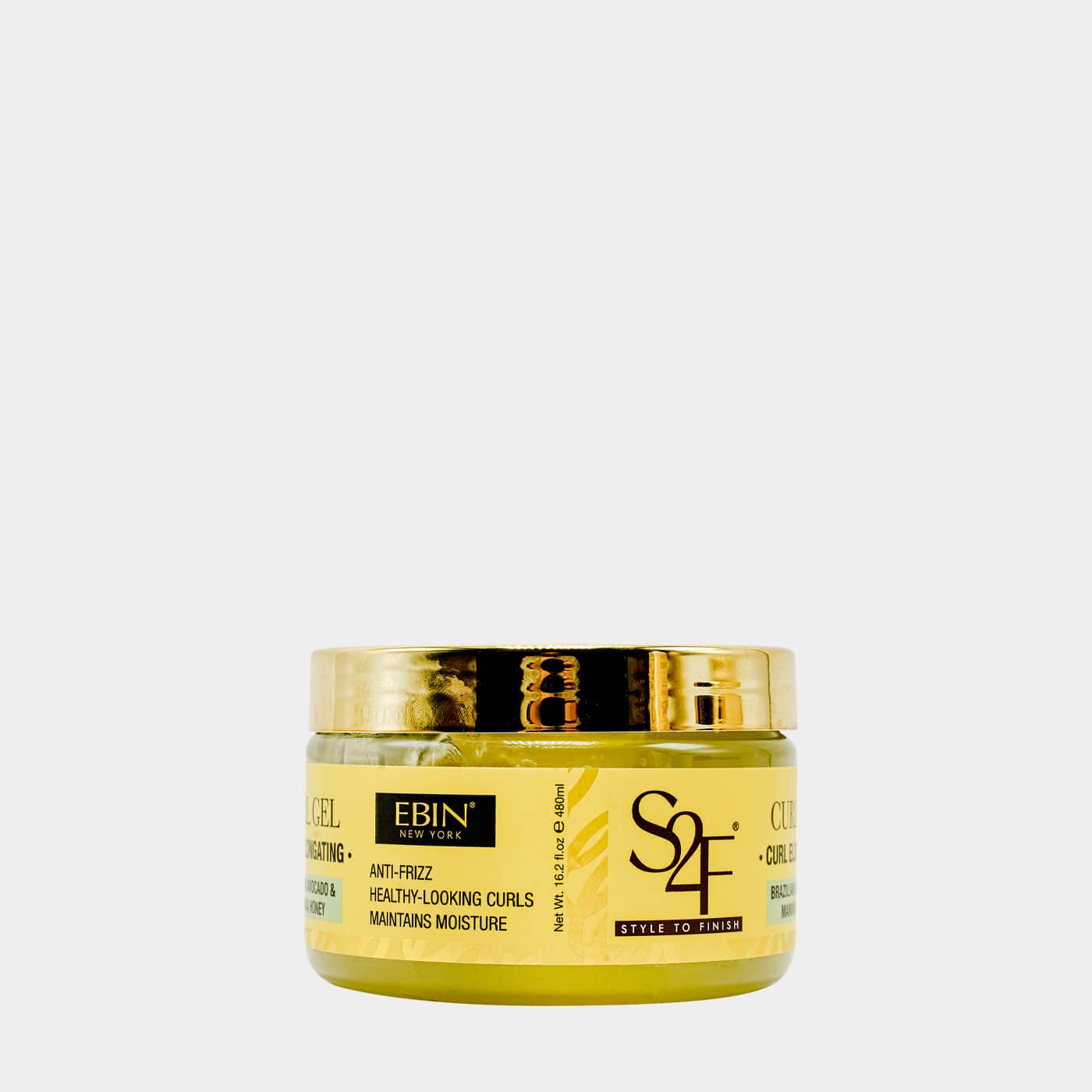EBIN NEW YORK - S2F Curl Gel- Curl Elongating (16.2oz/ 480ml)