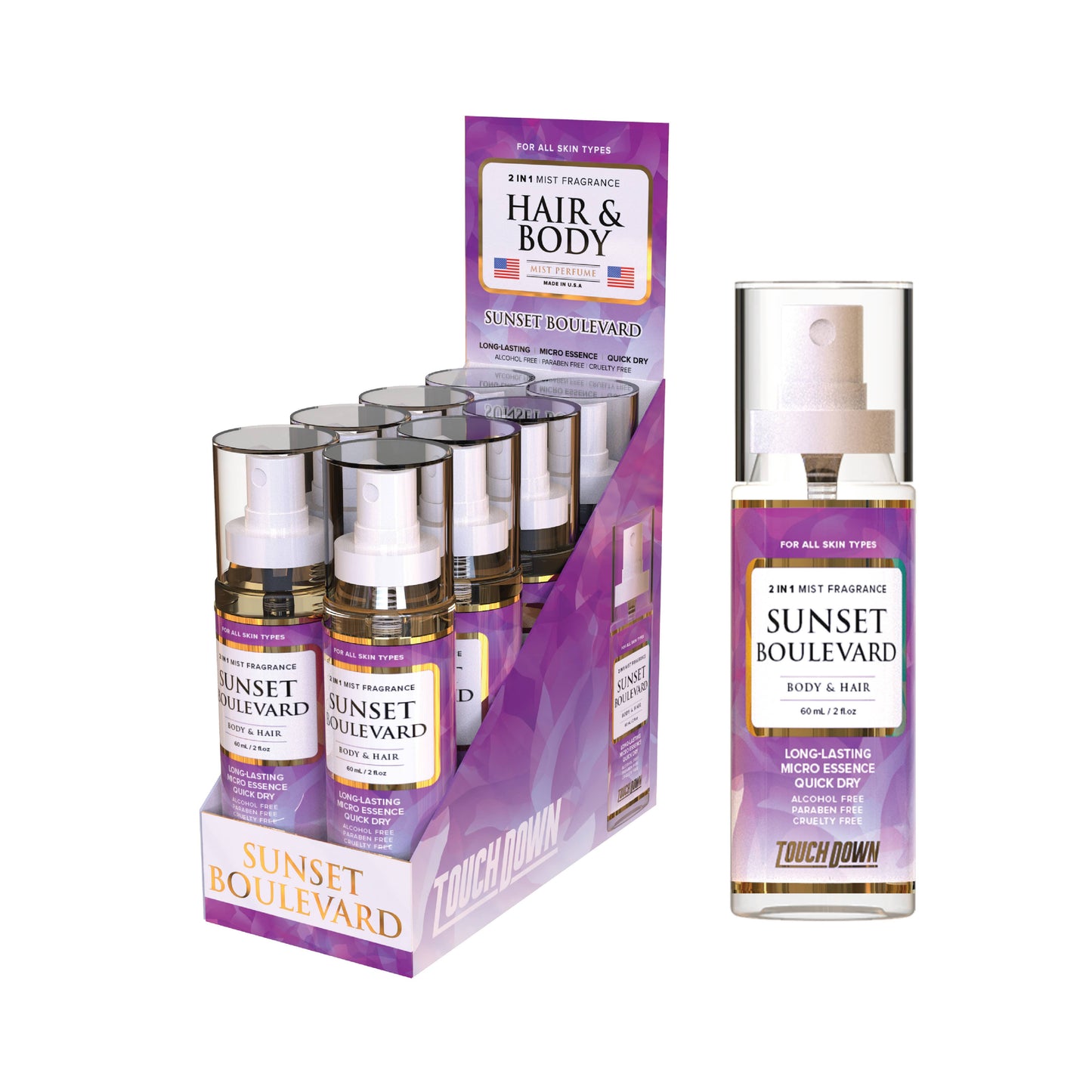 2 in 1 Hair and Body Mist Fragrance