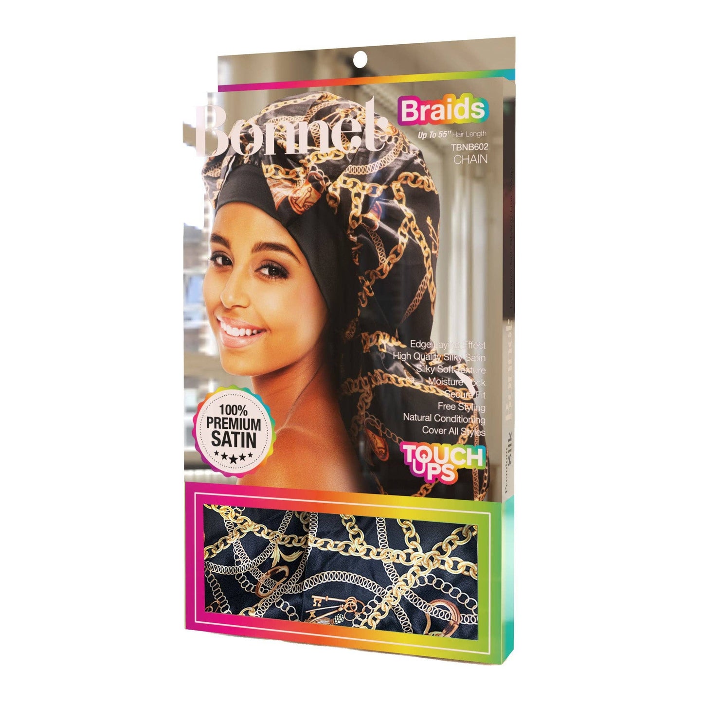 TouchUps - Bonnet | Braids: TBNB601 55" LEOPARD