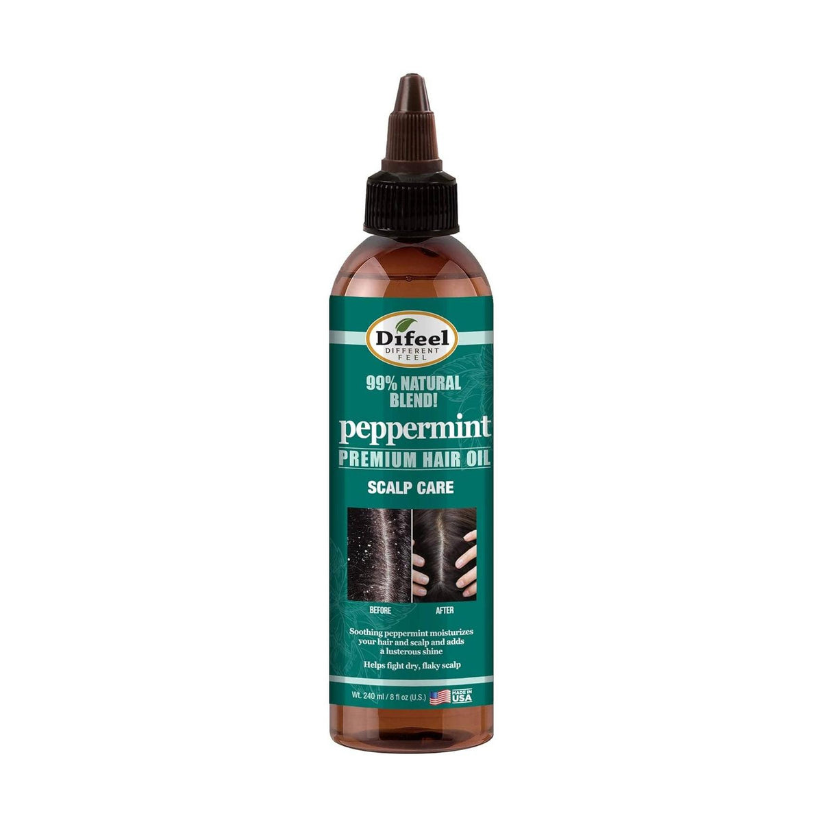 Majestic Wholesale - Difeel 800 Premium Hair Oil with Peppermint