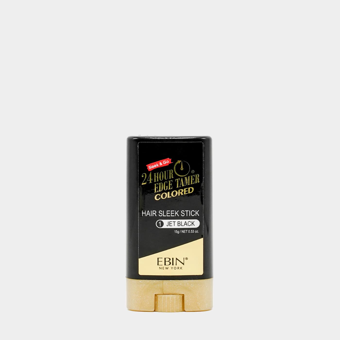 EBIN NEW YORK - 24 Hour Colored Sleek Stick - Jet Black: Jet Black