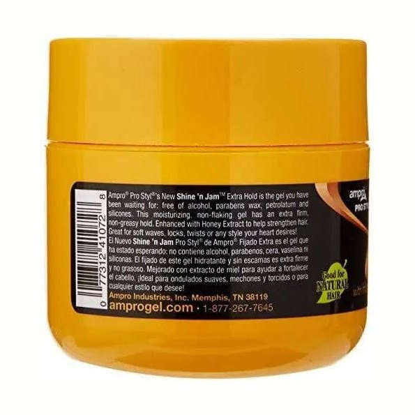 Ampro Extra Hold Shine'N Jam Conditioning Gel 4oz