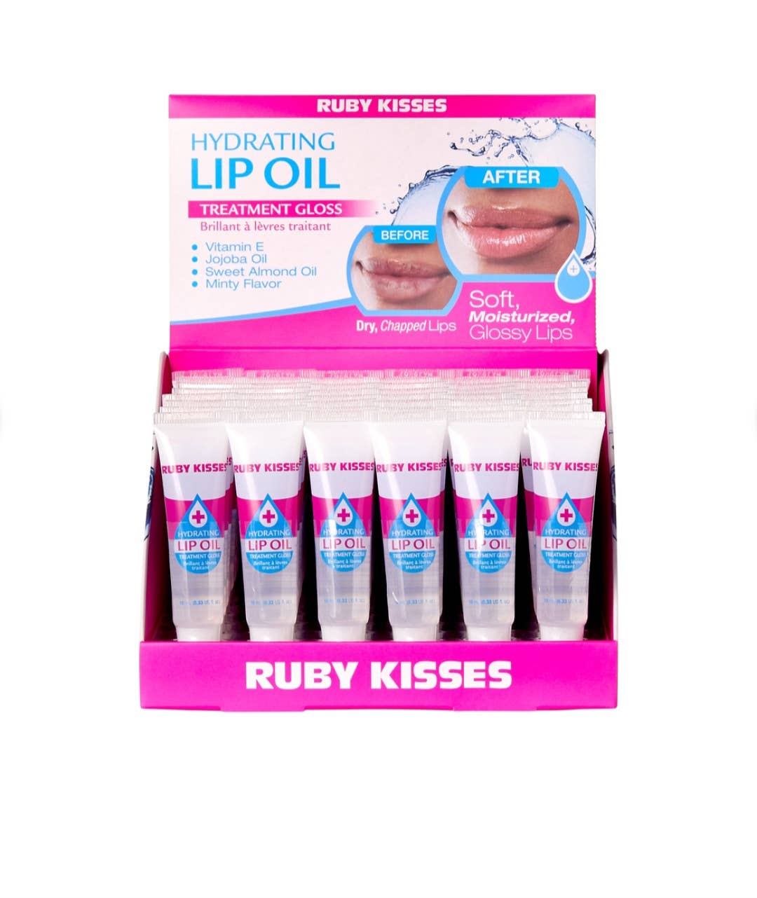 Majestic Wholesale - KISS Ruby Kisses Lip Oil – Clear Hydrating Gloss