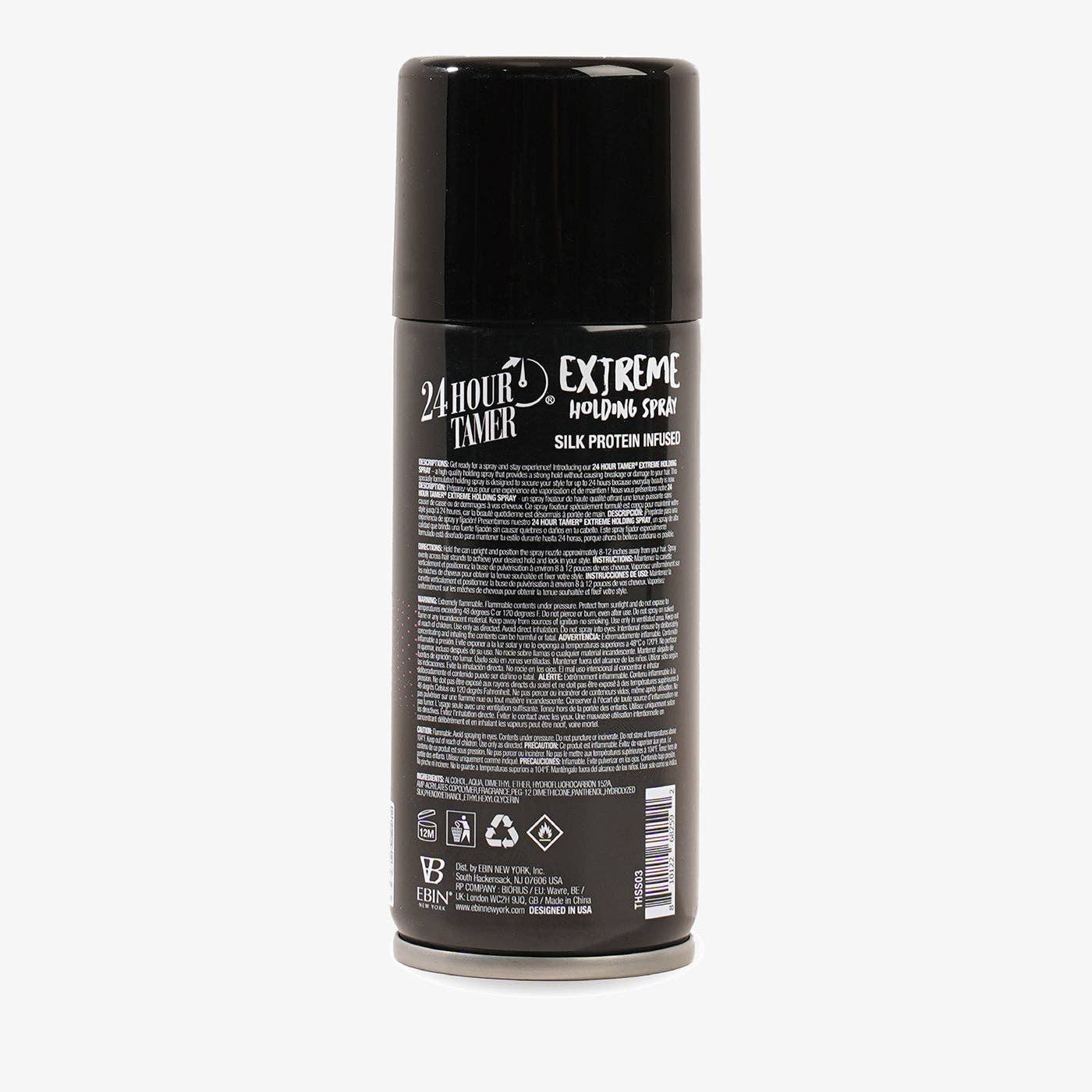 EBIN NEW YORK - 24 Hour Tamer Extreme Holding Spray: 80ML (2.71 OZ)